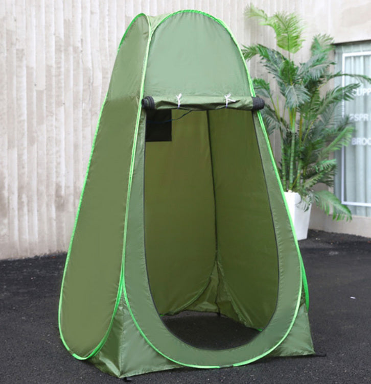 Portable Pop Up Camping Toilet and Shower Privacy Tent with Carry Bag