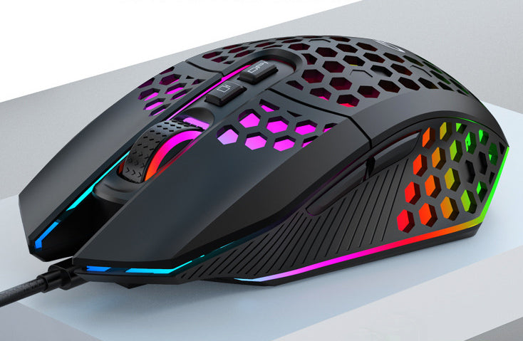 Advanced Wireless RGB Gaming Mouse Rechargeable Optical Precision