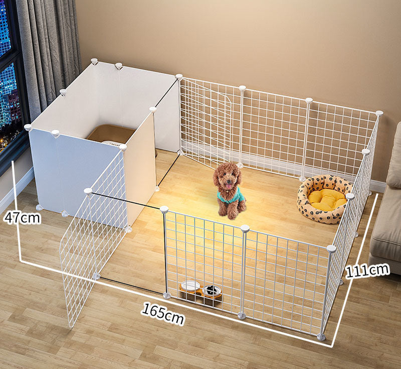 165cm Large Pet Playpen Dog Kennel Cage Exercise Enclosure for Dogs